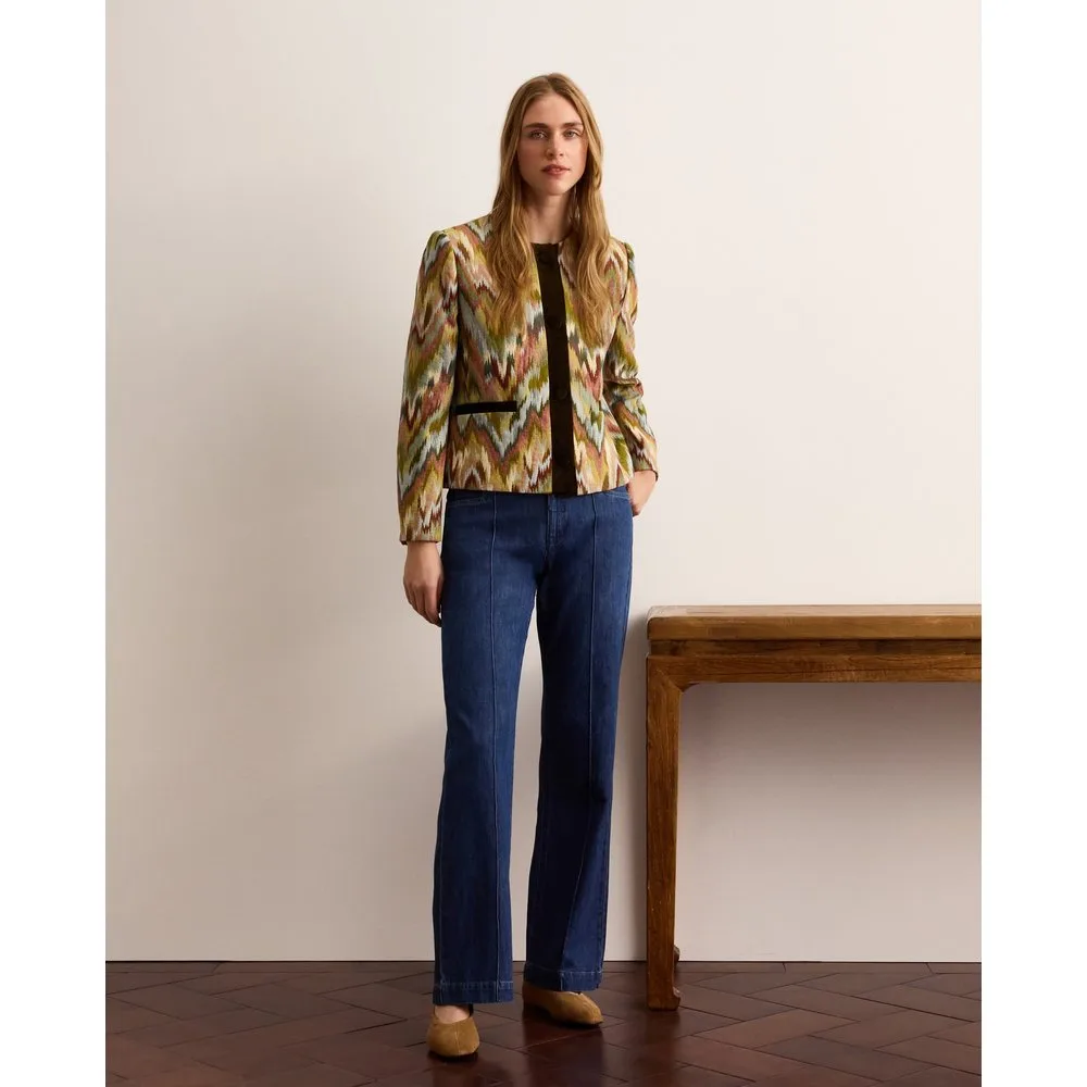 Chaqueta de mujer corta ikat - Lloyd's - FashionsVida