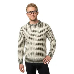 Maglione Original Islender Wool Offwhite / Anth. 2XL
