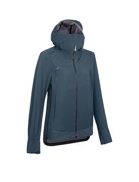 Veste de randonnées Sara Light 3L à capuche bleu marine 38