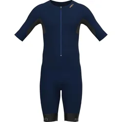 Trisuit A Maniche Corte Aerosuit Perform 2 Dark Blue M