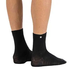 Calzini Lunghi Matchy Wool Half Black