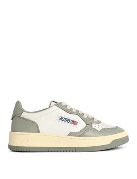 Sneaker basse in pelle medaglia