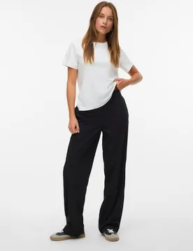 Pantalón largo de mujer pata recta - Vero Moda - FashionsVida