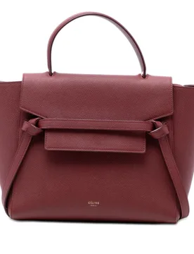 Micro Grained Calfskin Belt Bag - Celine - FashionsVida