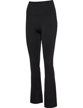 Leggings Yoga High Waist Flare Black M - Hummel - FashionsVida