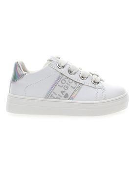 Sneakers Bianche con Cerniera Laterale AGI7048 29