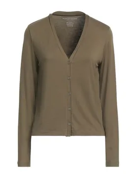 Strickjacke Damen Militärgrün 1 Damen - Majestic - FashionsVida