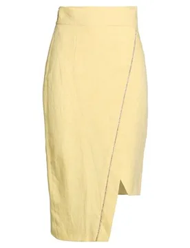 Falda midi Mujer Amarillo pastel 38,40 Mujer - Forte Dei Marmi Couture - FashionsVida