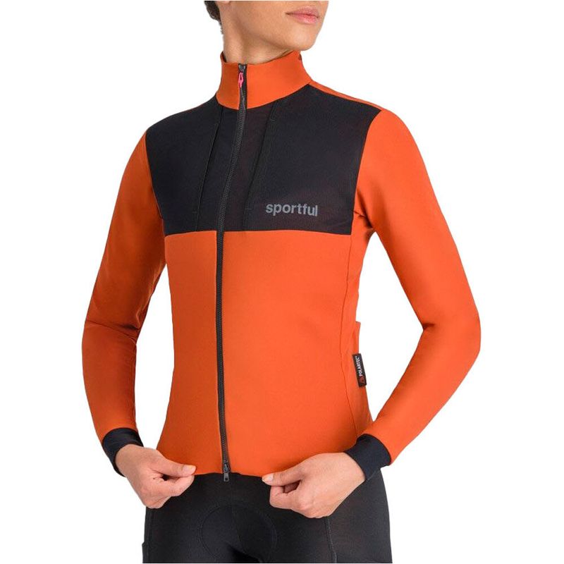 Supergiara 2 cortavientos ciclismo mujer Rojo