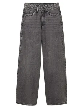 Jean 1041068 Wide Fit Used Mid Stone Grey Denim 140 cm Fille