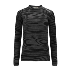 Warmwool Crew Neck Damen S Black Motion