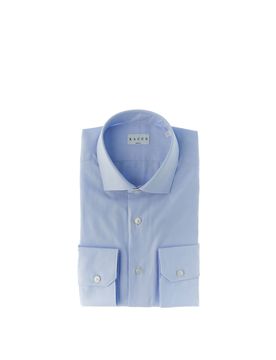 Camicia in cotone AZZURRO CHIARO 43