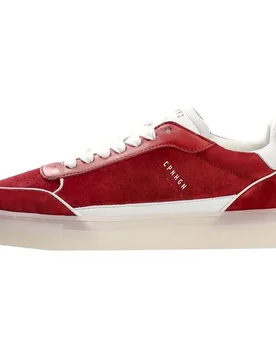 CPH253 Leather Mix Red / White 36 Damen - Copenhagen Studios - FashionsVida