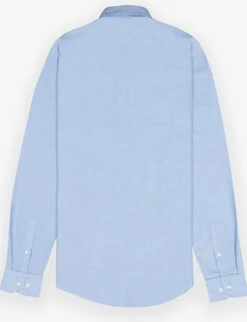 Camisa oxford de hombre slim de manga larga - Makarthy - FashionsVida