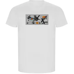 Maglietta A Maniche Corte Comic Eco White