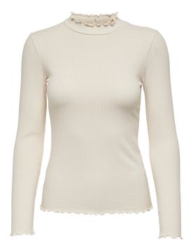 JDY Camiseta 'Fransiska' crema