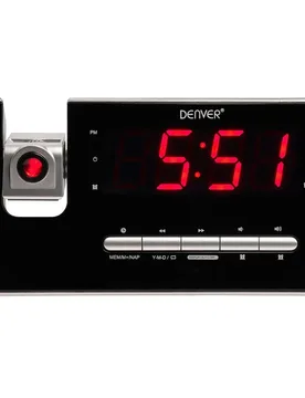 Radio Crp-618 Black / Silver One Size unisex - Denver - FashionsVida