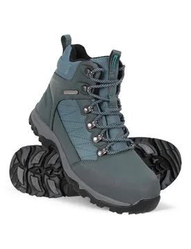 Ultra Iceberg Grip Womens Waterproof Boots - Teal - Teal - Size: 5 - Mountain Warehouse - FashionsVida