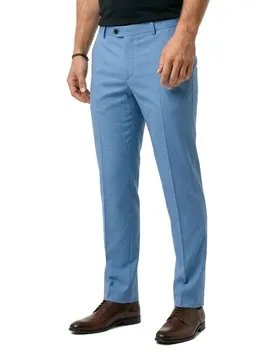 Pantaloni Eleganti Neil Slim Fit Light Blue 50