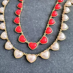 Fashion Jewerly Vintage Antique Style 3D Heart Pendant Necklace for Women, New Design Available in Two Colors Unique Party Gifts