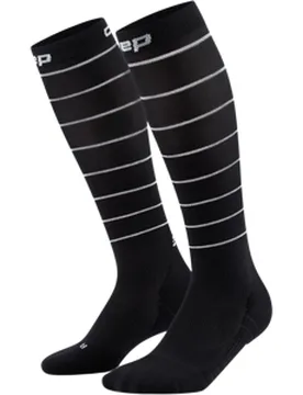 PRO RUN REFLECTIVE SOCKS TALL 2.0 Herren BLACK Gr. 4 - Cep - FashionsVida