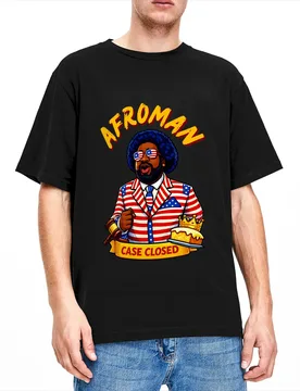 Men Afroman Case Closed T Shirts Cotton Tops Novelty Short Sleeve Crew Neck Tees Plus Size T-Shirt - Aliexpress - FashionsVida