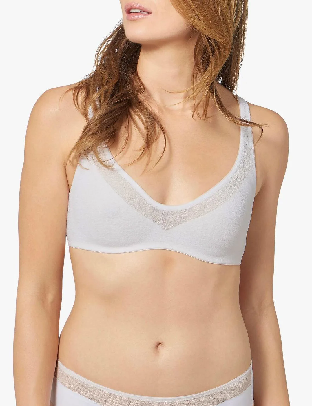 Womens 10201738 Oxygene Infinite Soft Bra - Purple - Size 12 Uk - Sloggi - FashionsVida