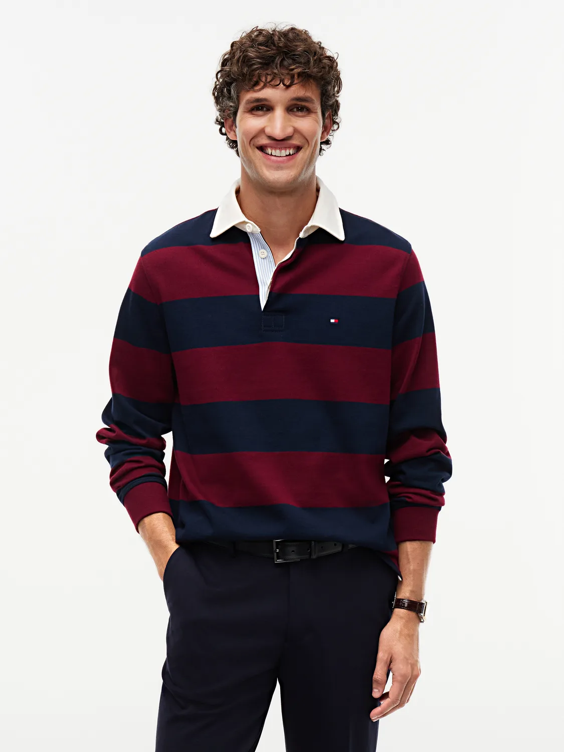 XXL ESSENTIAL STRIPE RUGBY male - XXL - FashionsVida