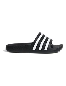 Ciabatte Nere Con Dettagli Oro Adilette Aqua K 38 - Adidas - FashionsVida