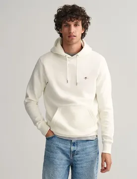 Felpa Con Cappuccio Reg Shield Eggshell 2XL