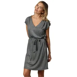 Vestito Corto A Maniche Corte Ahelya Black S
