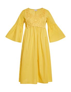 Usha Vestido amarillo
