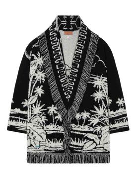 Alanui Palm Groove Tales Cardigan