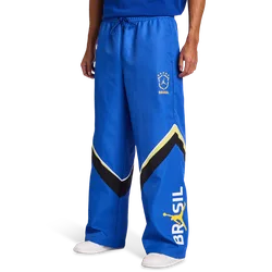 Brazil Men Pants - Blue - Size M - Poly Woven - Blue - Size: Medium