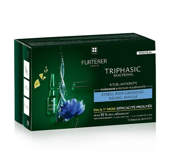 Triphasic Reactional Ampollas Anti-CaÃ­da - RENÃ FURTERER - FashionsVida