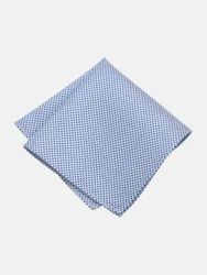 Einstecktuch Micro Blau