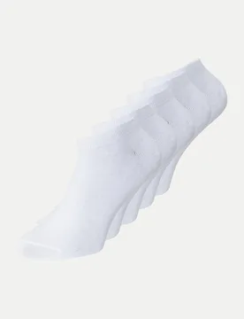 Jack & Jones 5er Pack Socken Weiß - Jack & jones - FashionsVida