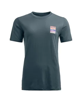 T-shirt fonctionnel MTN Gradient 140 Cool TS pétrole M - Ortovox - FashionsVida