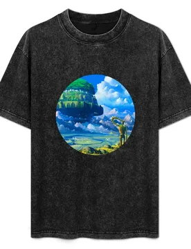 Castle over the clouds T-Shirt Breathable Sportswear T-Shirt for Men - Aliexpress - FashionsVida