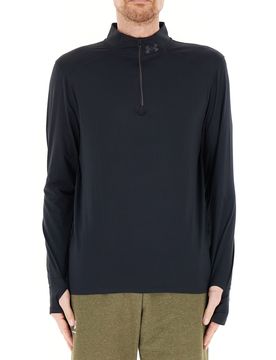 Maglia tecnica mezza zip NERO LG