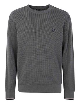 Fred Perry Maglione punto waffle