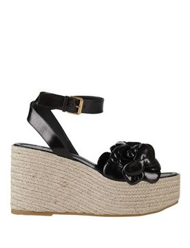 Espadrilles Damen Schwarz 37 Damen