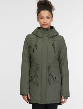 Winterjacke - ELSIEN - S bis M - für Damen - Größe S - dunkelgrün - Frauen - female