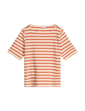 Streifen-T-Shirt straight female