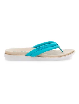 Ciabatte infradito azzurre morbide con tecnologia Dual Sensity 04 SF 36 - Inblu - FashionsVida
