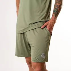 Short Shorts Olive Green L