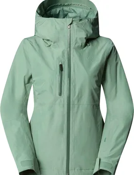 Atmungsaktive Skijacke W Descendit Jacket Slate Moss für Damen Größe XS Grün - The North Face - FashionsVida