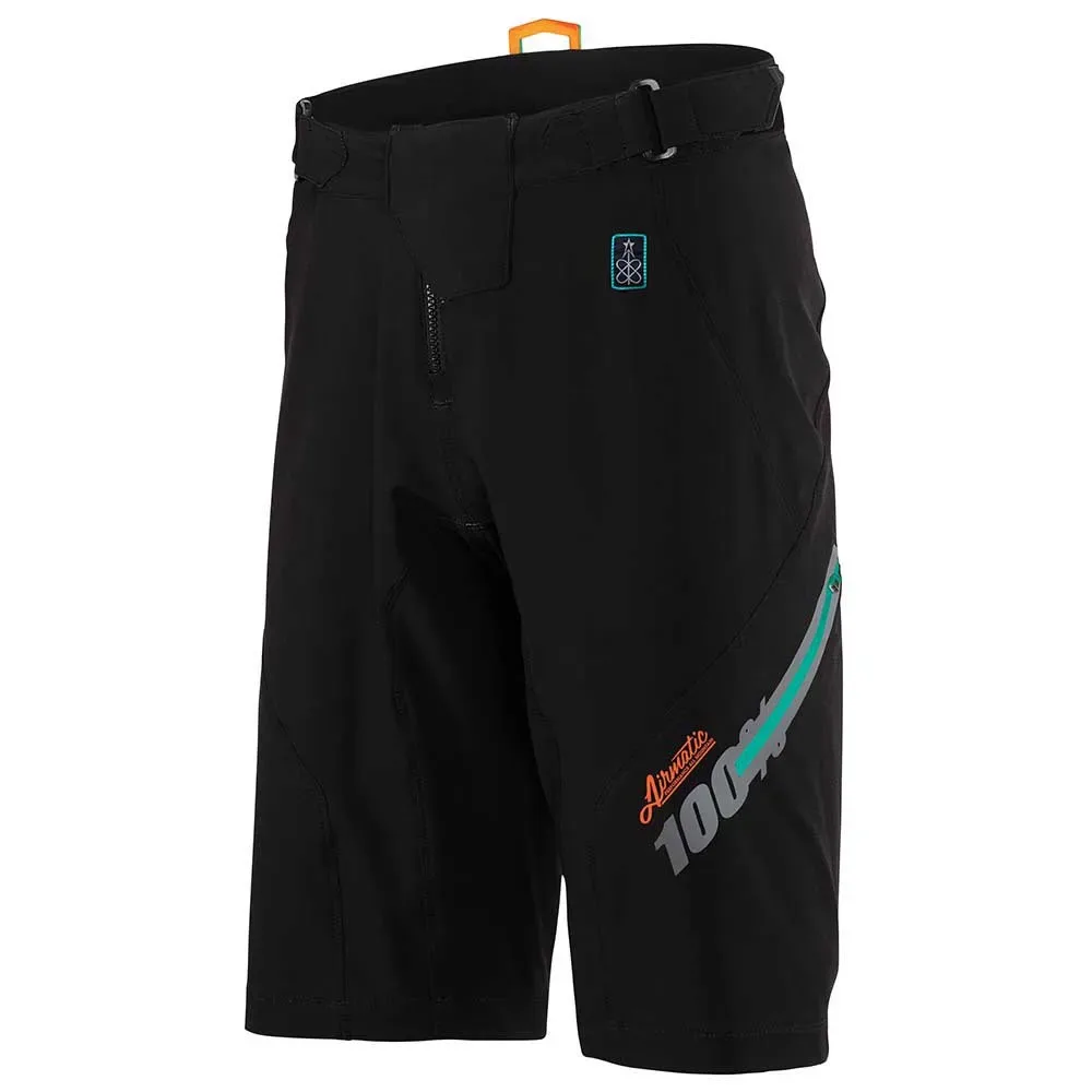 Pantaloni Corti Airmatic Fast Times Black - 100percent - FashionsVida
