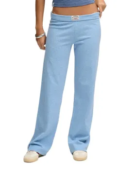Joggers Athletics Essentials Fold Over Tidal Blue Marl XS