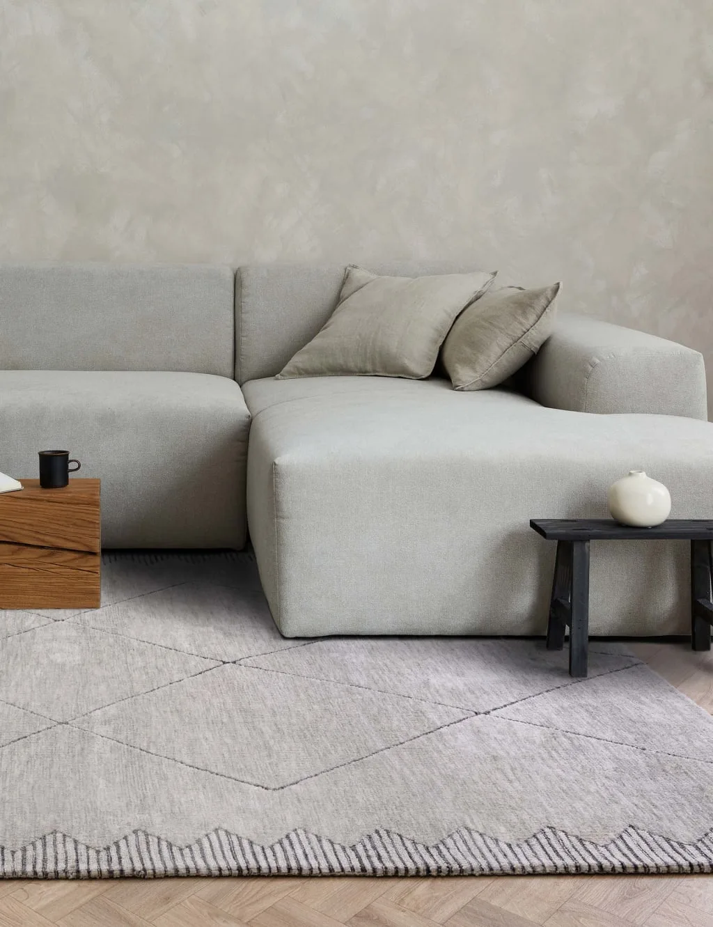 Asiatic Mason Rug Grey - Asiatic - FashionsVida